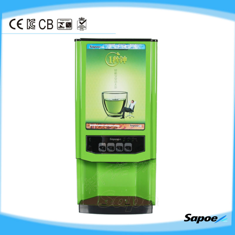 Sapoe Popular Auto Hot Drinks Dispending Machine with Bottom Storage Cabinet and CE Approved--Sc7903 Tea