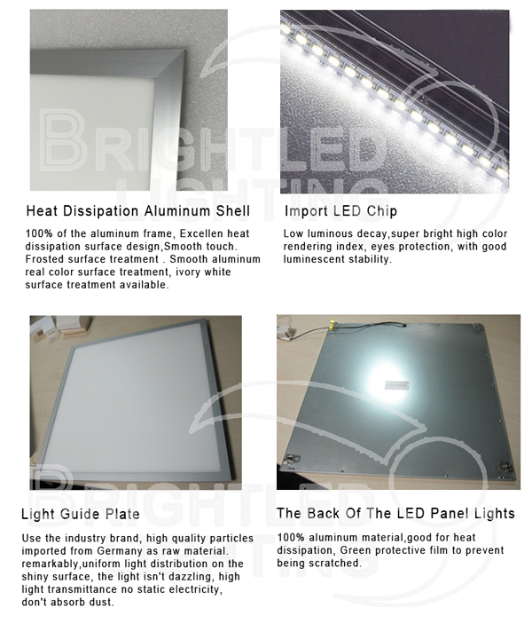 Energy Saving Square Embedded UL SMD LED Panel