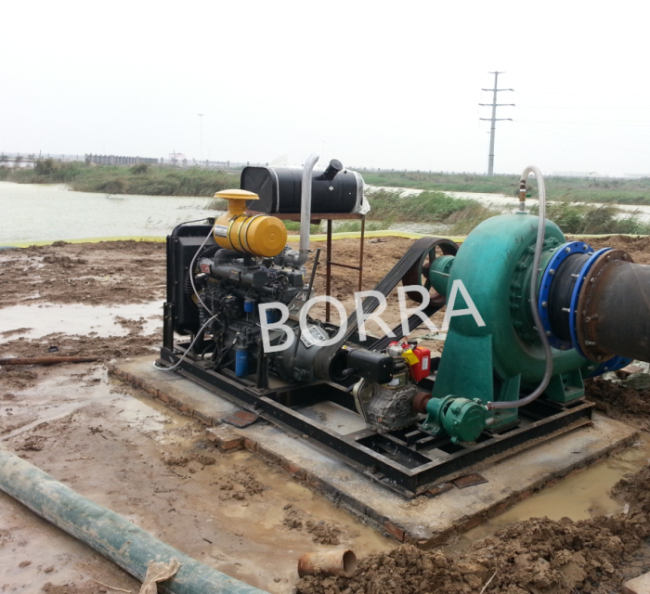 Chw Diesel Driven Big Flow Flood Control Water Pump