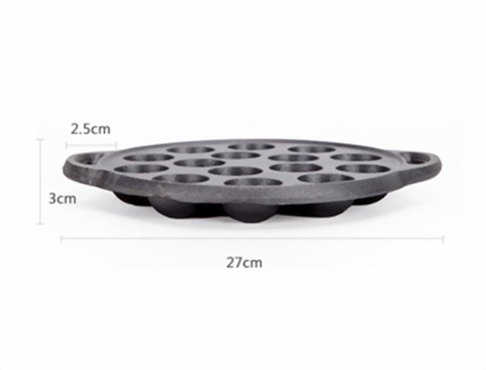 Tokoyaki Grill Pan with Octopus Ball Plates