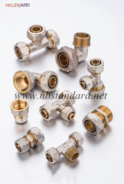 Brass Compression Pex-Al-Pex Fittings