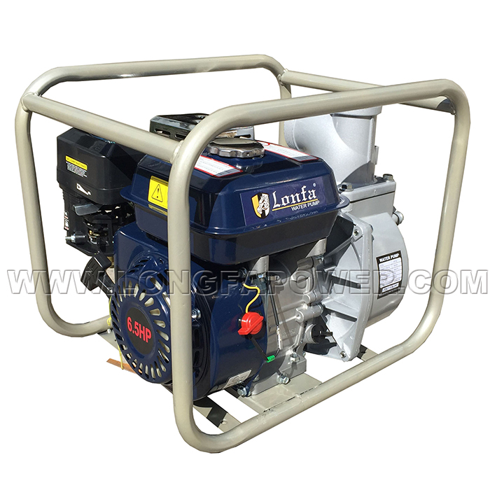 Agricultural Irrigation Gasoline Water Pump Wp30, 3 Inch Water Pump 6.5HP