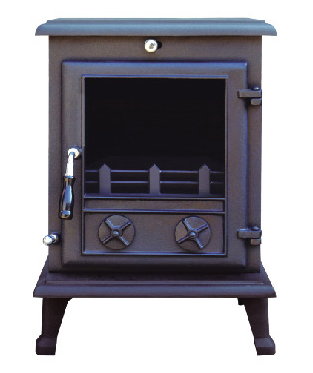 Cast Iron Unique Wood Burning Stove, Wood Burning Fireplace (FIPA003)