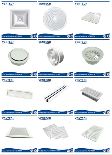 Ceiling Return Air Grille, Single Deflection Grille for Air Conditioning (SDG-VA)