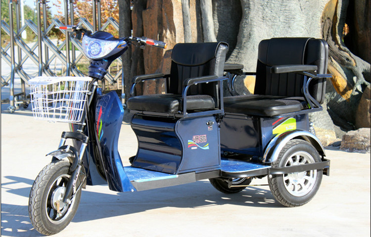 Adult Electric Tricycle with Passenger/Pedicab