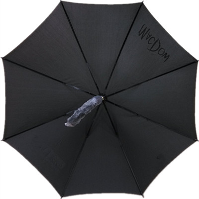 Black Advertising Straight Umbrella (JYSU-24)