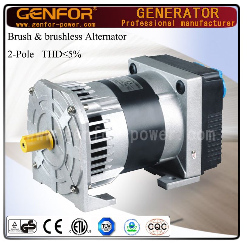 Italy Technology Brushless Alternator with Capacitor 1-8kVA