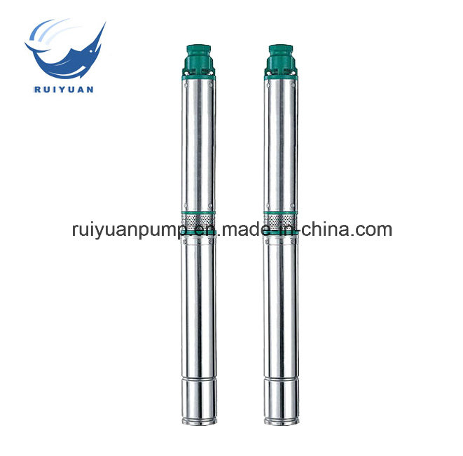 90qjd 2HP Copper Wire Stainless Steel Borehole Submersible Water Pump (90QJD2-16/1.5KW)