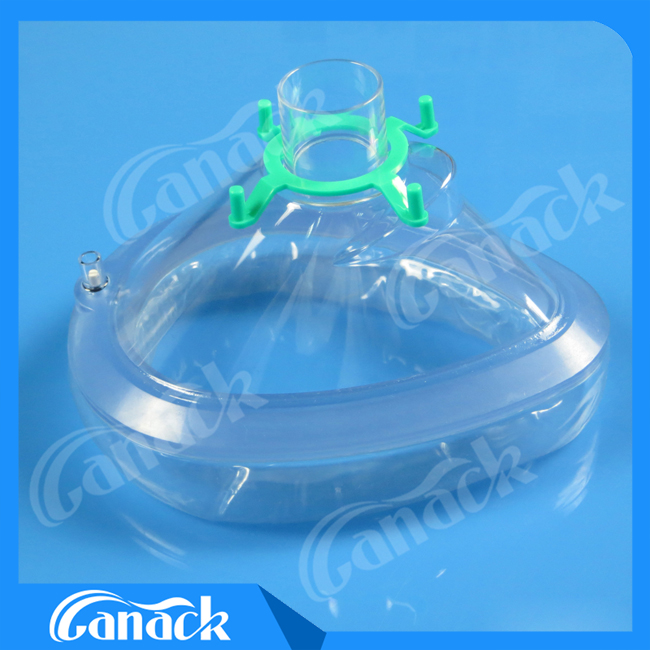 Ce Approved Medical Disposable Anesthesia PVC Mask