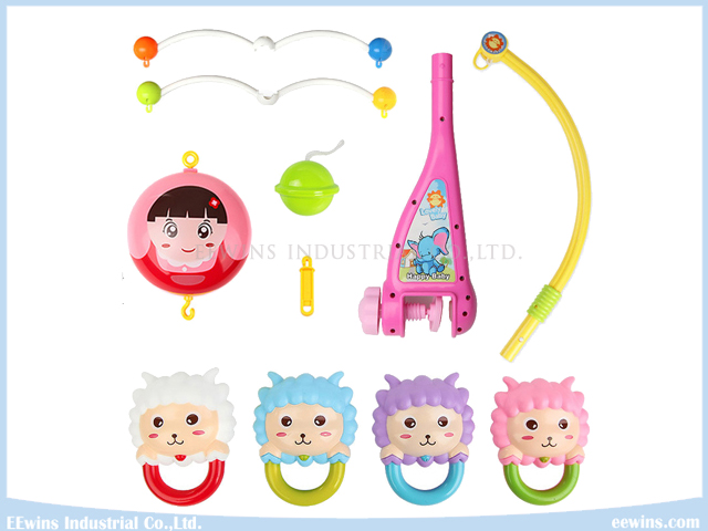 Electric Toys Musical Baby Mobiles on Cot for Baby