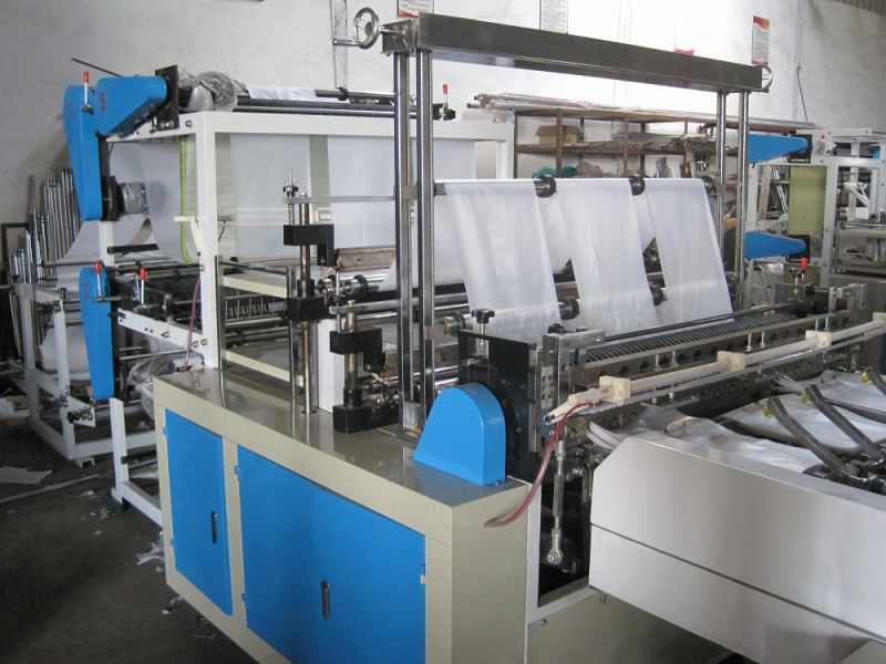 Full Automatic Six Lines T-Shirt Bag Making Machines