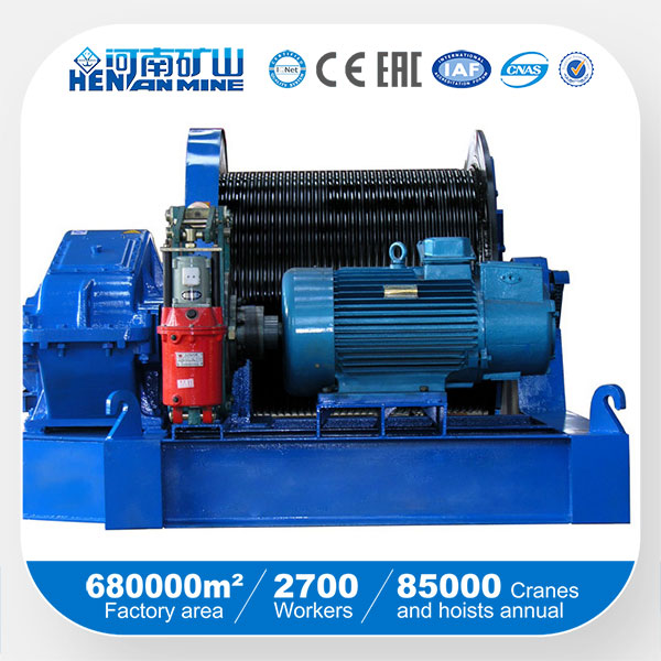 Slow Speed Heavy Duty Electric Wirerope Winch