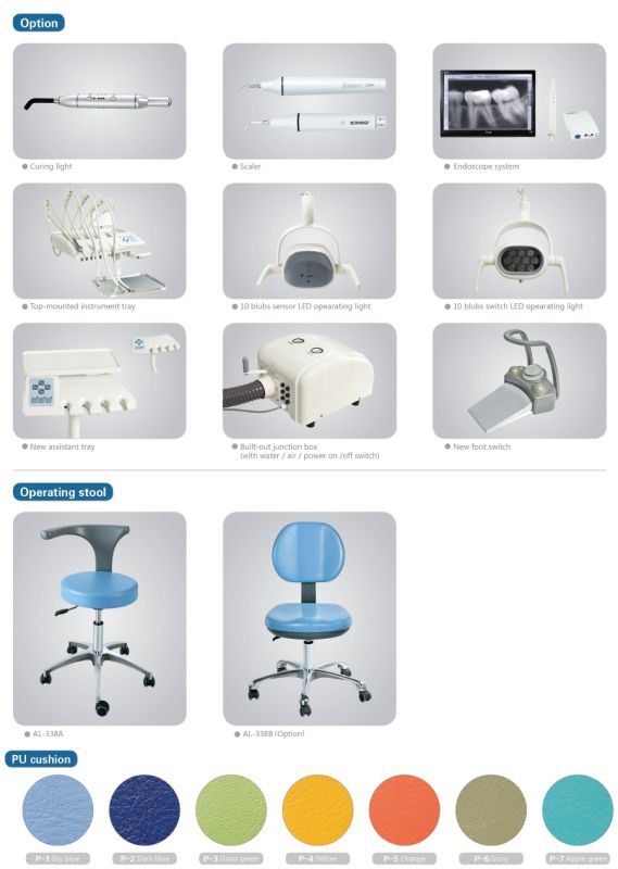 398hg Dental Chair Unit with TUV CE