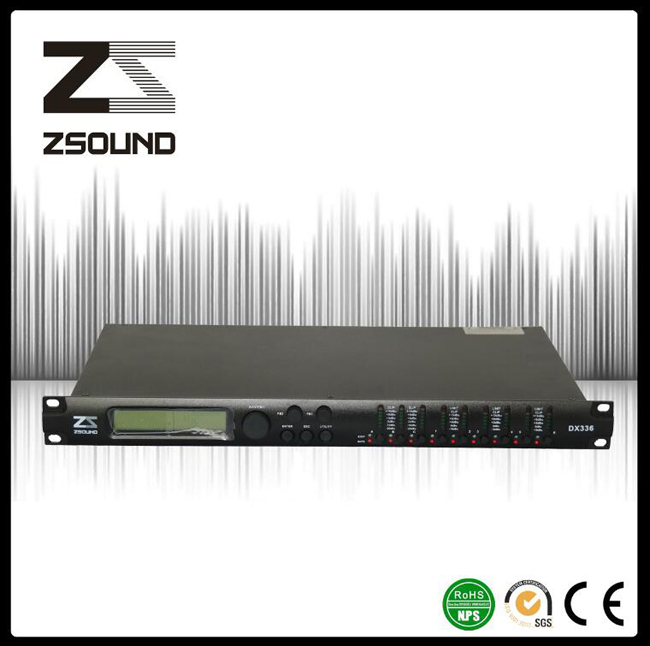 Zsound DX336 PRO Audio Digital DSP Speaker 3in 6out Processor