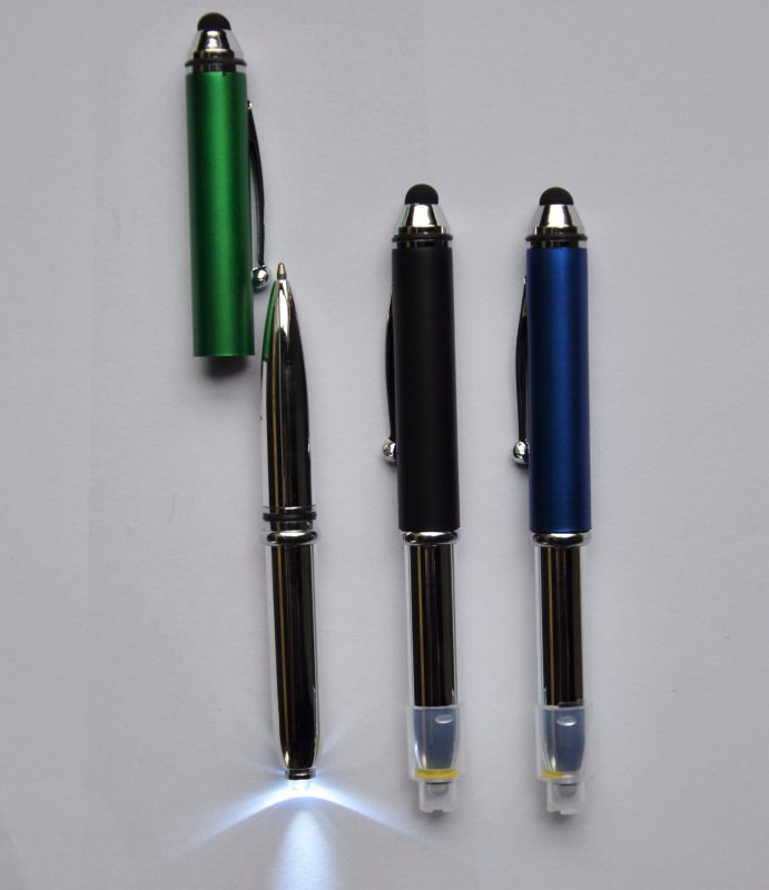 The   Ball Pen Itl4015 with One Stylus Touch and One LED