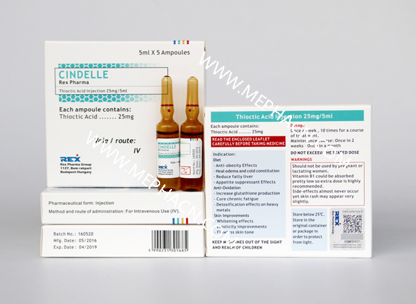 Cindelle (Thioctic acid injection)