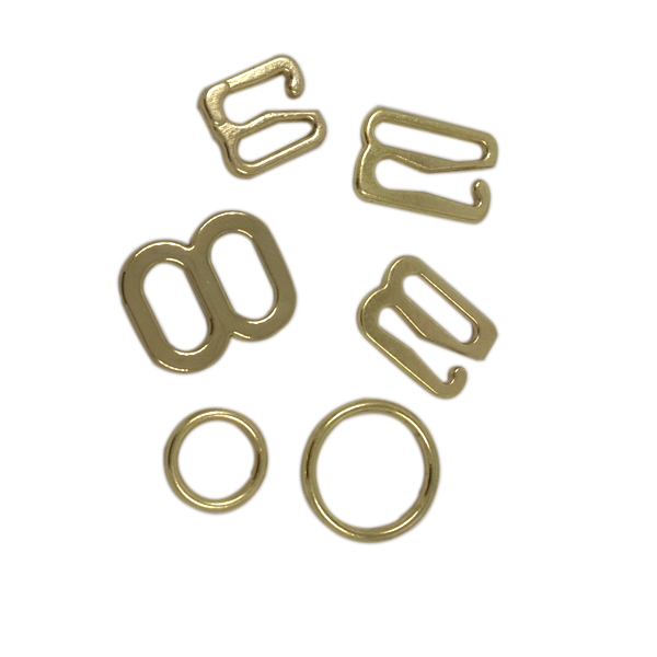 High Quality Promotional Sale Gold Metal Bra Buckle Adjuster