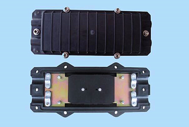 Waterproof Fibers Horizontal (two in two out) Small Size/Mini Fiber Optic Splice Closure