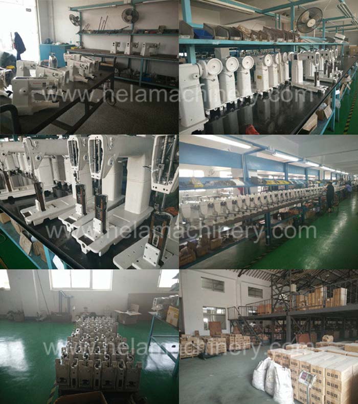 Single Double Needle Unison Feed High Postbed Industrial Sewing Machine