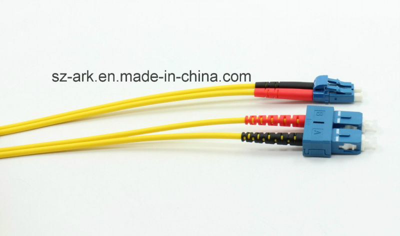 LC-Sc Duplex Singlmode Optical Fiber (5m)