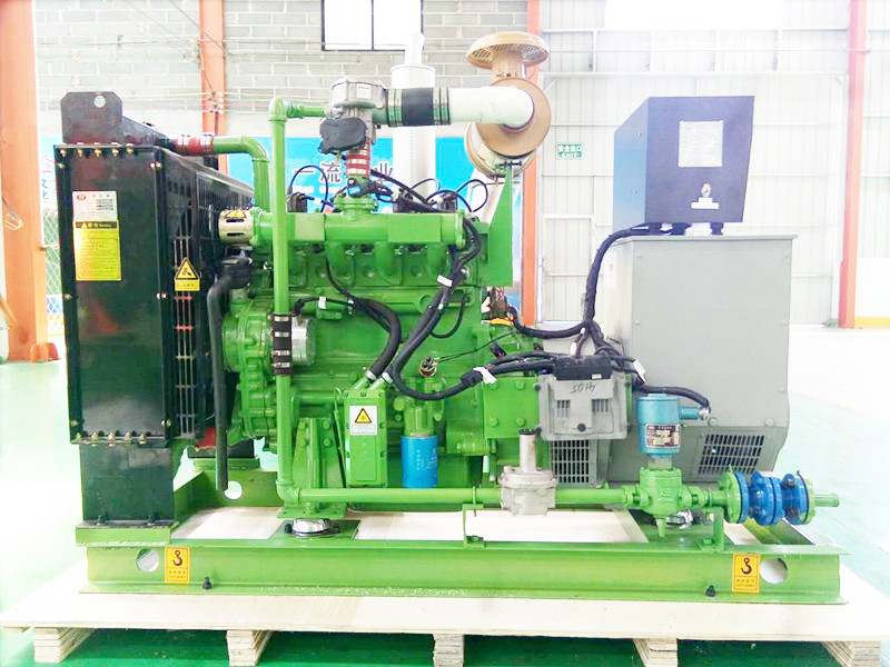 50kw High Quality Water Cooler Biogas Generator Set for Sale