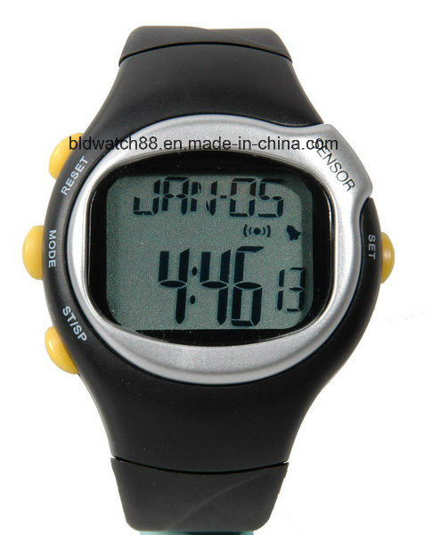 3ATM Waterproof Heart Rate Monitor Watch