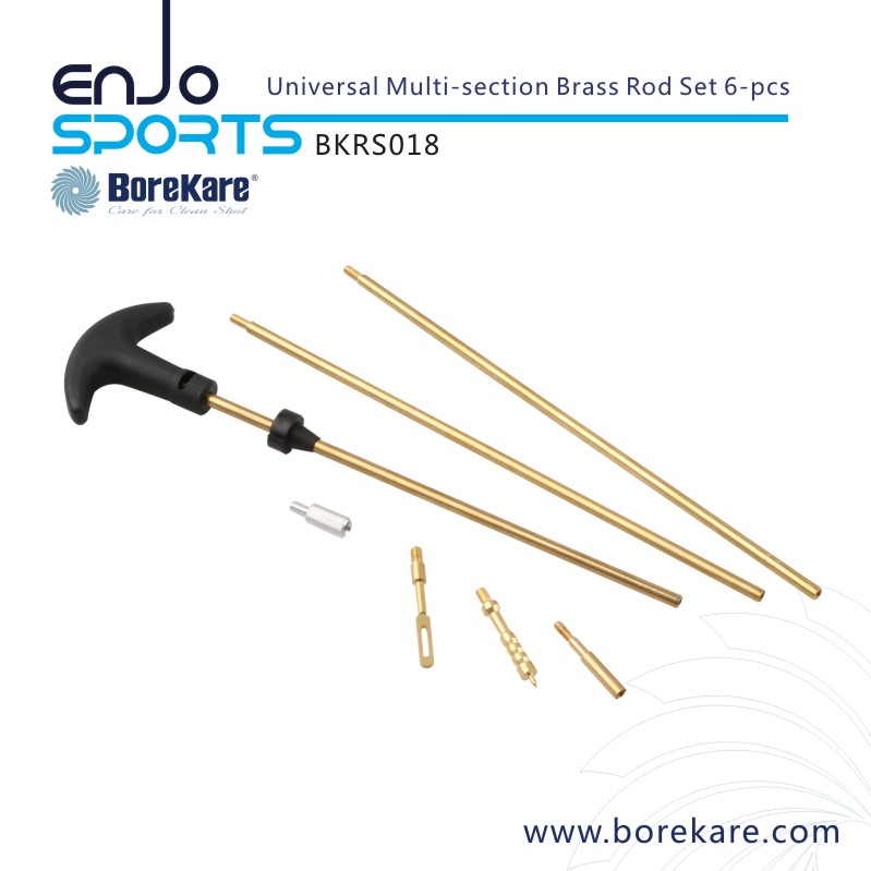 Borekare 6-PCS Universal Multi-Section Brass Rod Set