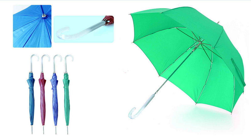 Straight Birdcage Pearl Umbrella with Clear Handle (YS-SM23083880R)