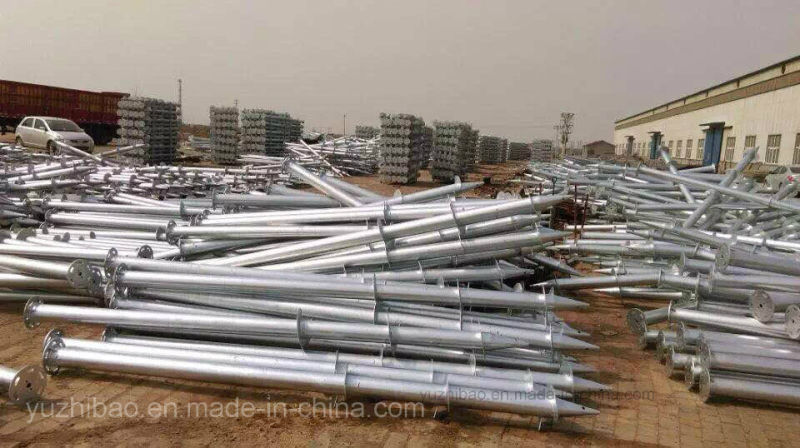 Galvanized Ground Steel Helical Screw Piles