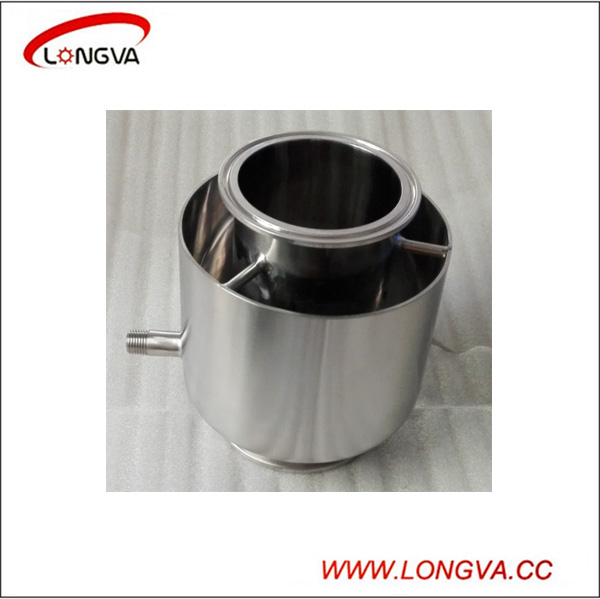 Sanitary Stainless Steel Jacketed Spool with Ice Sleeve