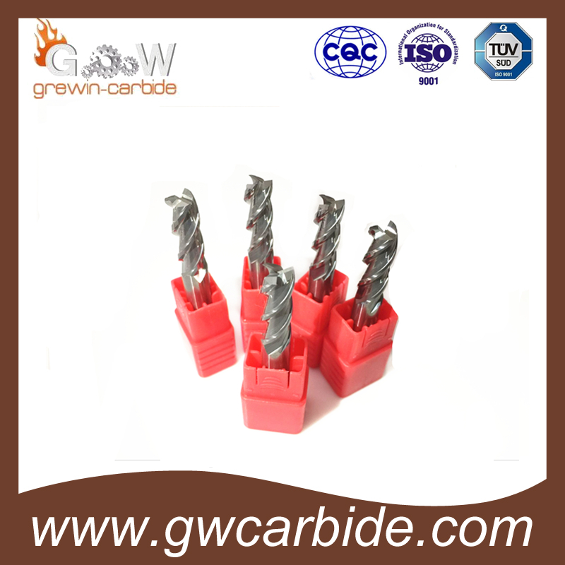 Tungsten Carbide Flat and Ball Nose End Mills/Drills