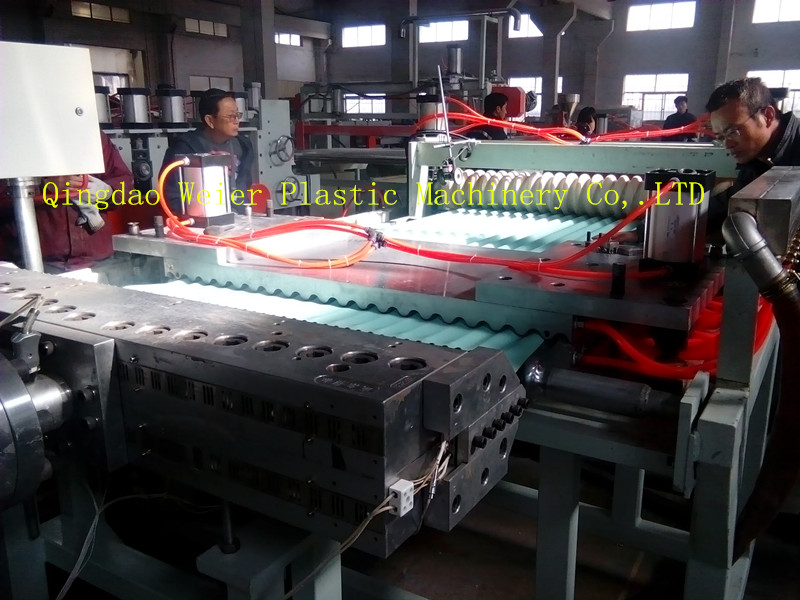 PVC Corrugated Sheet Making Machine Extrusion Line