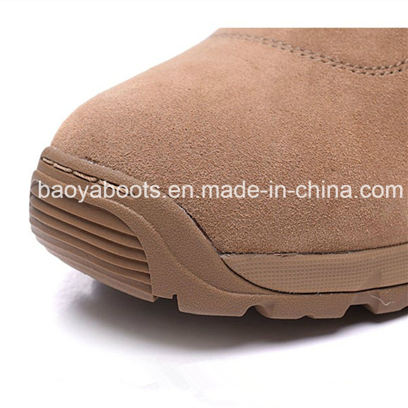 Genuine Leather Men Desert Boots Army Boots