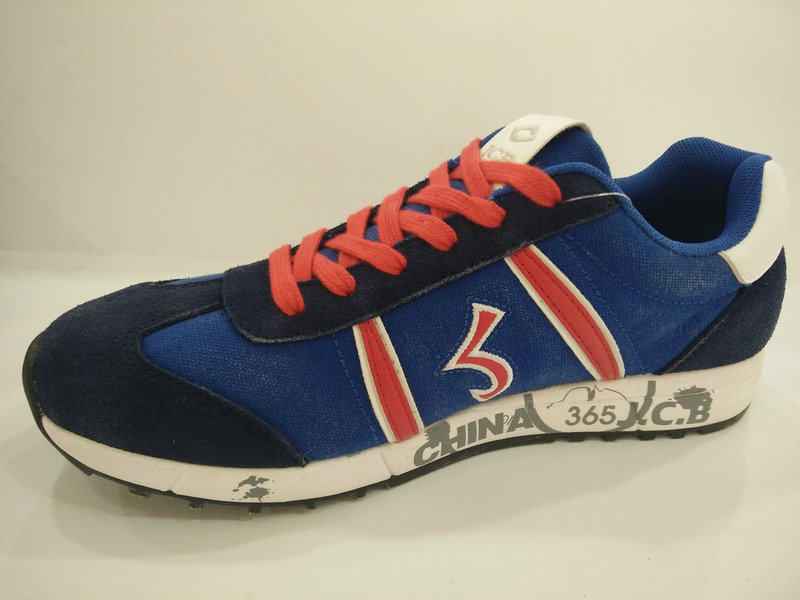 Men's Retro Blue Casual Sport Shoes Footwear