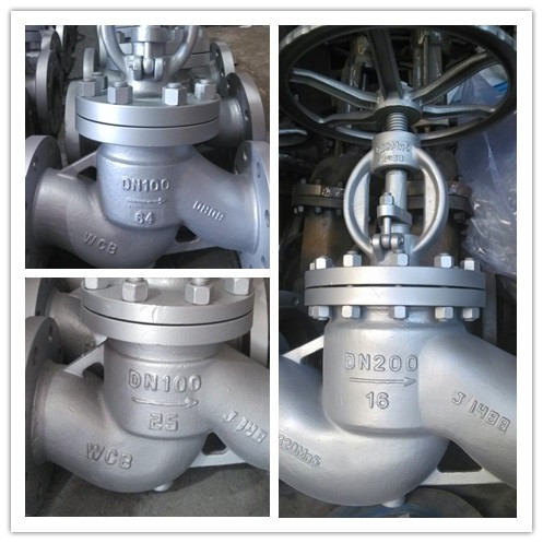 DIN Pn16/25/40/63/100/160 Carbon Steel Globe Valve