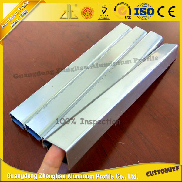 Professional Manufacturer Shiny Polished Aluminum Extrusion for furniture Bathroom