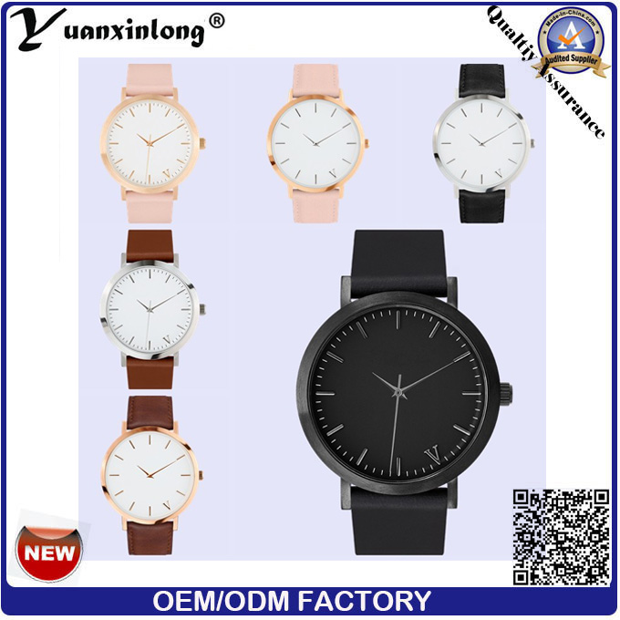 Yxl-067 Simple Design High Quality Watches Gold Plated Men's Business Wristwatch Promotional Men Watches