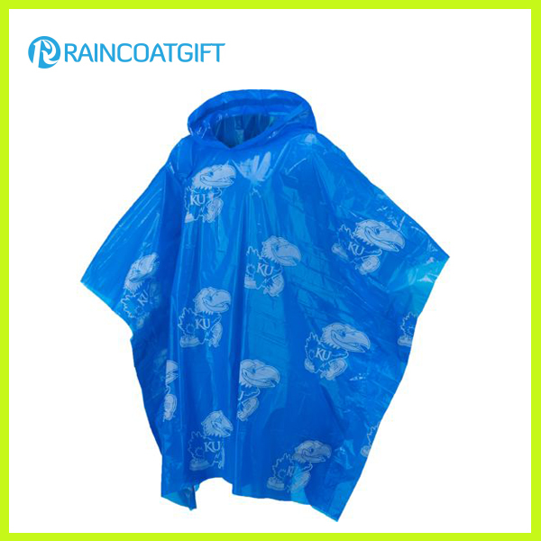 Promotional Resuable Rain Poncho with Logo Printing Rpe-142