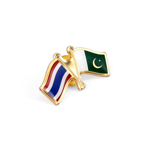 Different Flag Pin, Flag Metal Badge (GZHY-NB-004)