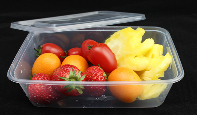 500ml Microwave Safe Disposable Plastic Food Container