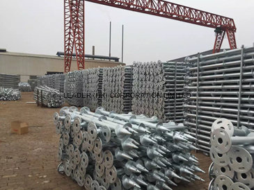 Hot Dipped Galvanized Ground Anchor, Earth Auger, Ground Screw
