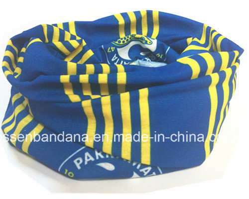 Custom Made Logo Printed Promotional Polyester Microfiber Multifunctional Seamless Sports Neck Buff Headband