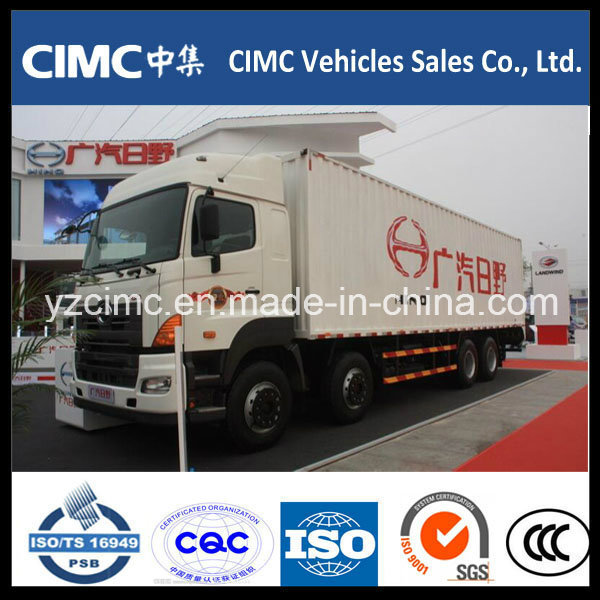 Hino 8X4 Refreezer Truck /Cargo Box Van/Van Truck