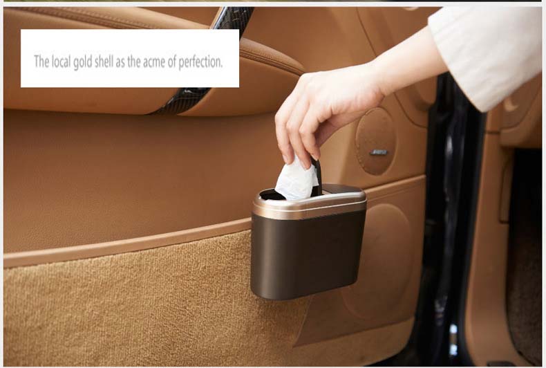 Small Car Use Plastic Dust Bin