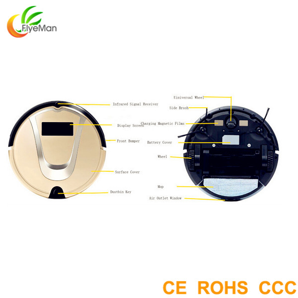 Robot Vacuum Cleaner Automatic Floor Sweeper for Home