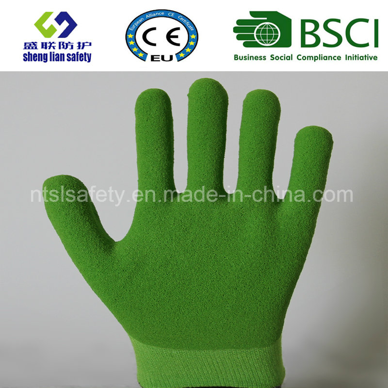 Nitrile Coating, Sandy Finish Safety Work Gloves (SL-NS111)