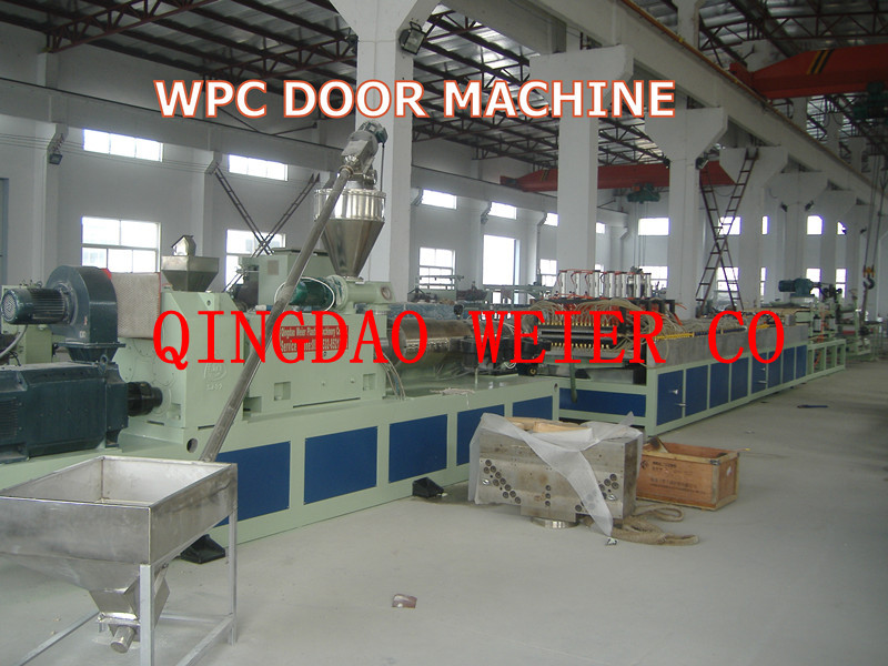 Wood-PVC WPC Door Panel Extrusion Machine (SJSZ-92/188)