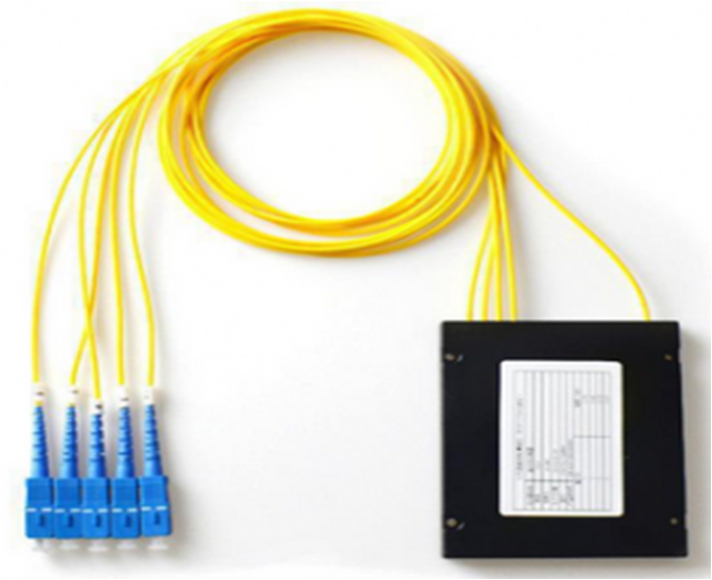 Fiber Optic ABS Box 1X4 PLC Splitter