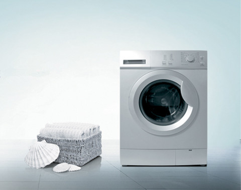 110V/60Hz White Color Front Loading Washing Machine