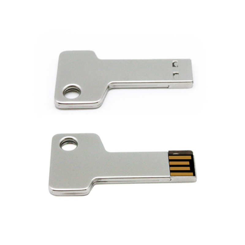 Promotion Metal Key Shape USB Flash Drive Memory USB Pendrive